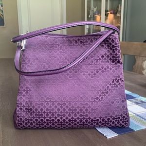 COACH authentic satchel shoulder bag Edie? Like new RARE HTF